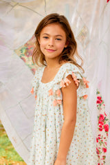 Chloe Dress | Polkadot Floral