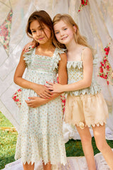 Celine Dress | Polkadot Floral