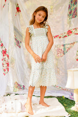 Celine Dress | Polkadot Floral