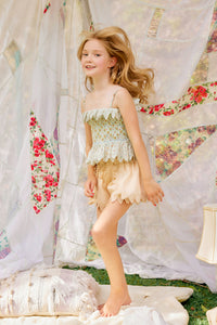 Selena Blouse | Polkadot Floral