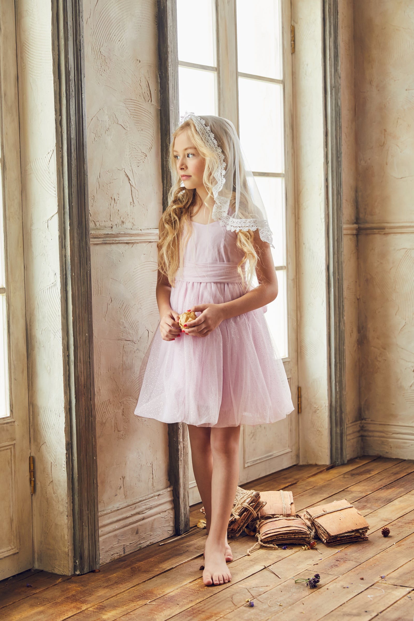 Peach Dress
