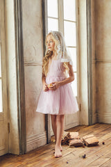 Peach Dress | Pale Iris