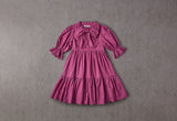 Agatha Dress | Plum