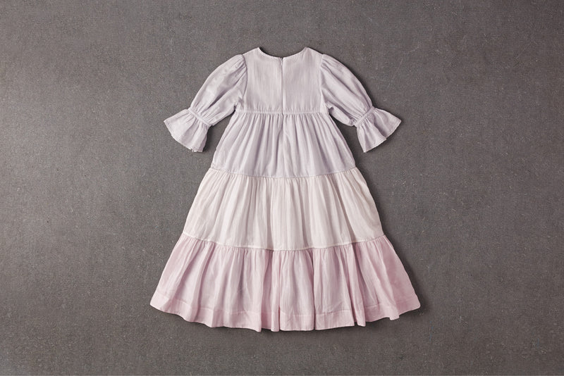 pastel multicolor dress Mariana Stripe Maxi Dress