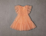 Anastasia Dress | Peach Soda