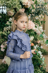 Aurora Dress | Steel Blue