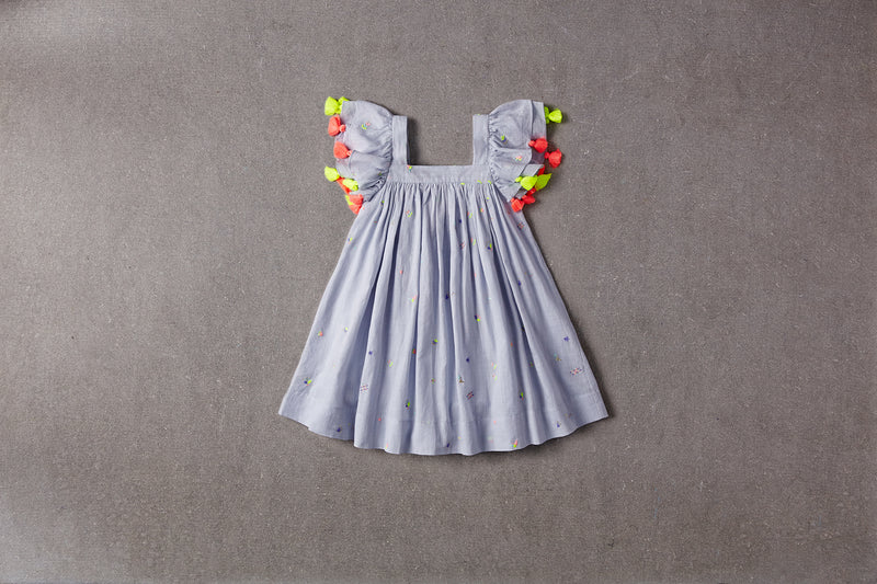 Chloe Dress | Scatter Embroidery