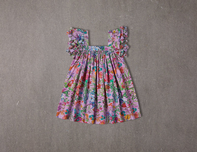 Chloe Dress | Garden Floral Hyacinth