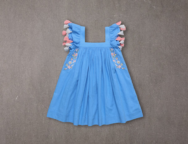 chloe blue dress Chlo - Sleeveless long dress in Silk mousseline - Lovely Teal - 42