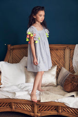 Chloe Dress | Scatter Embroidery