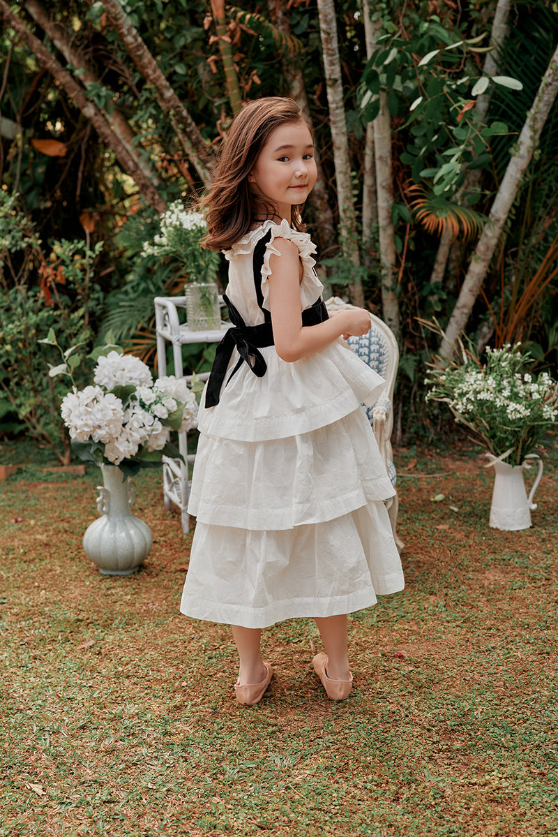 Delilah Dress | Bright White