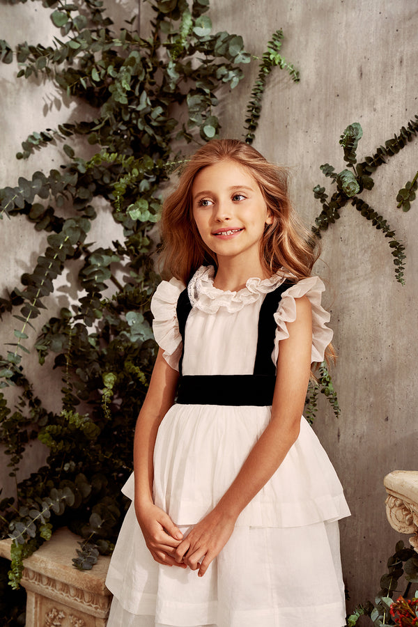 Delilah Dress | Bright White