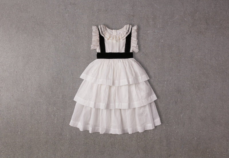 Delilah Dress | Bright White