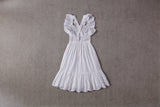 Elina Dress | Bright White