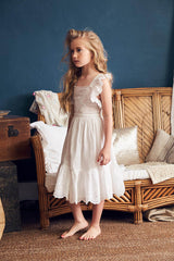 Elina Dress | Bright White