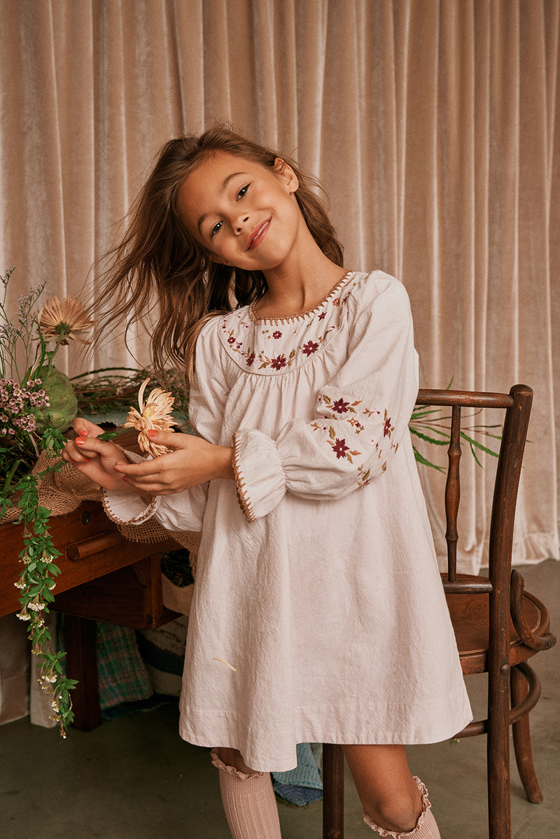 Grace Dress | Pebble