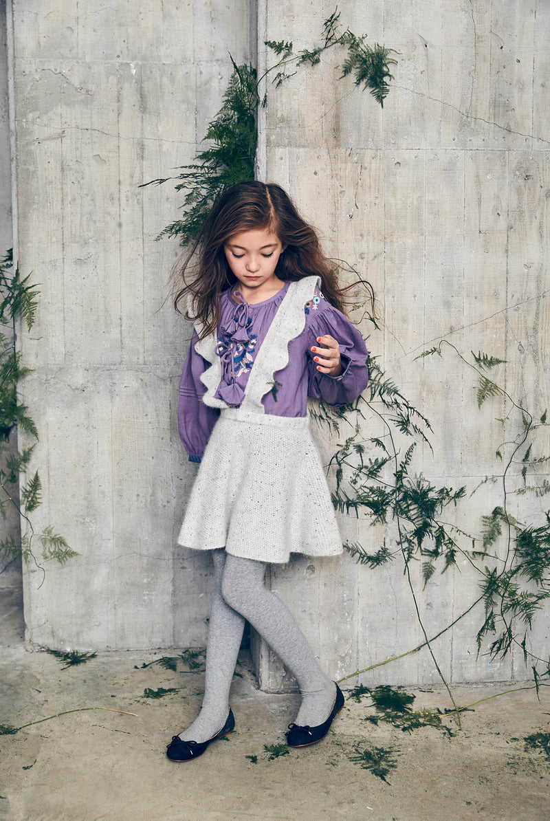 Hellena Blouse | Pewter