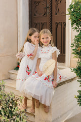 Violet Dress | Bright White Cherry