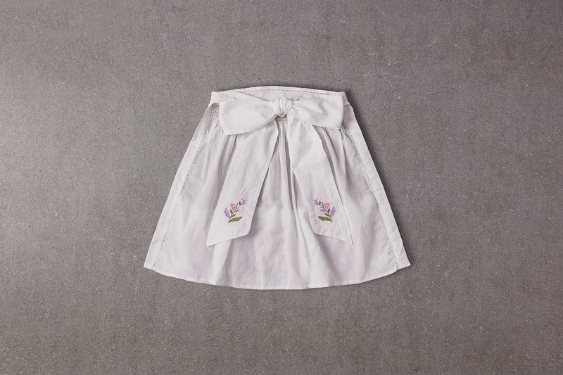 캐서린 앞치마 | 밝은 흰색