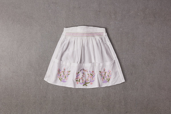 Katherine Apron | Bright White