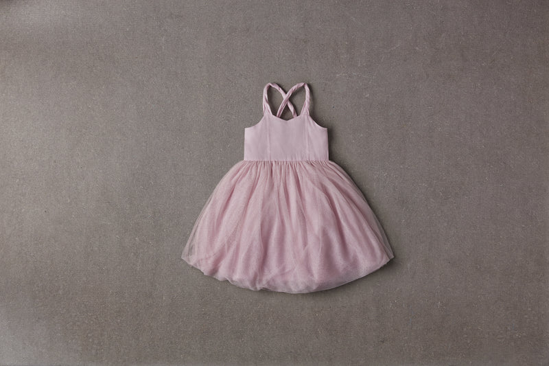 Peach Dress | Pale Iris