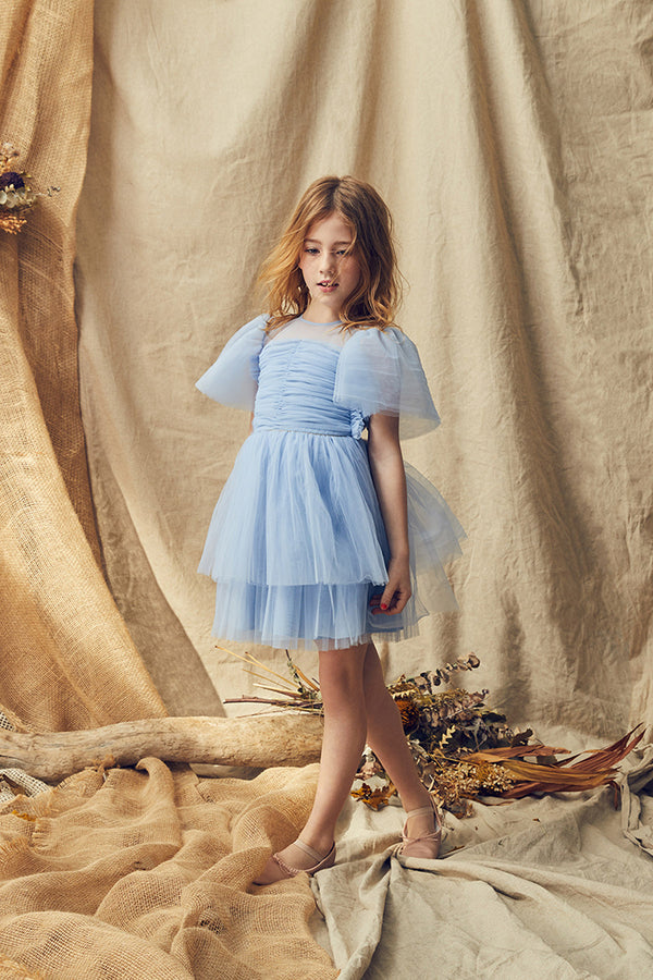 Peyton Dress | Dusty Periwinkle