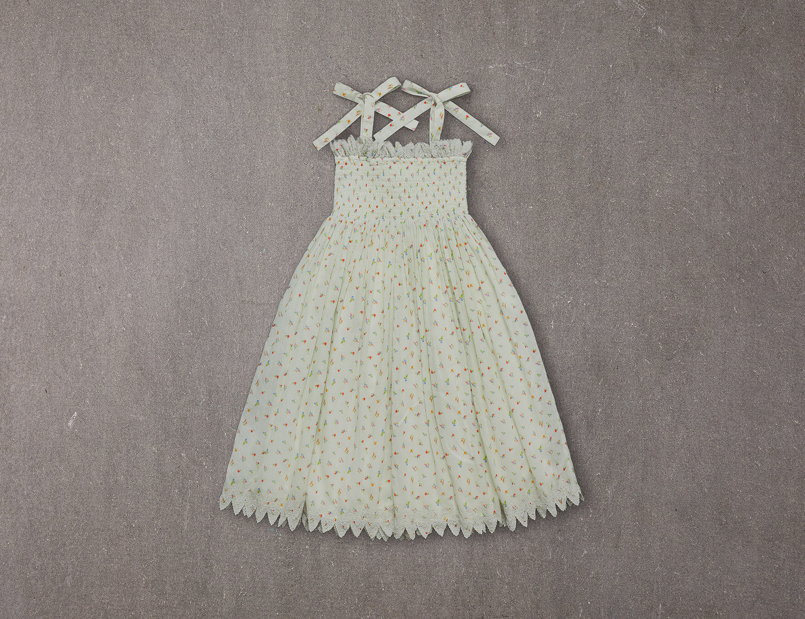 Sunny Dress | Green embroidered floral dress with floral print NELLYSTELLA Sunny Dress | Green embroidered floral dress with floral print NELLYSTELLA