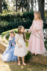 Violet Dress | Bright White Wisteria