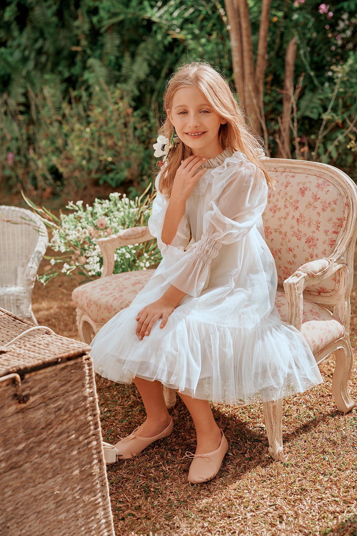 Girls White Dresses | White Dresses For Girls at Nellystella NELLYSTELLA Girls White Dresses | White Dresses For Girls at Nellystella NELLYSTELLA