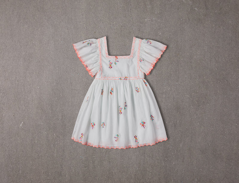 Etta Dress | Embroidered mint cotton birthday Dress 8 Etta Dress | Embroidered mint cotton birthday Dress 8