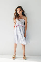 ALMOST PERFECT Lola Dress | Small Blue Checks