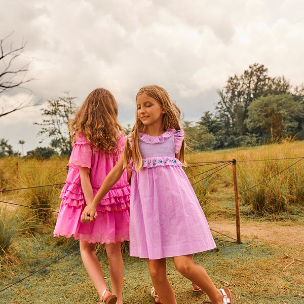 kids beach dress Toddler Girls' Sun Dresses Floral Print Summer Dress With Adjustable Ties Beach Size 1-6T
